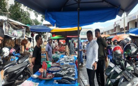 Bupati Kampar Tinjau Pasar Inpres Bangkinang