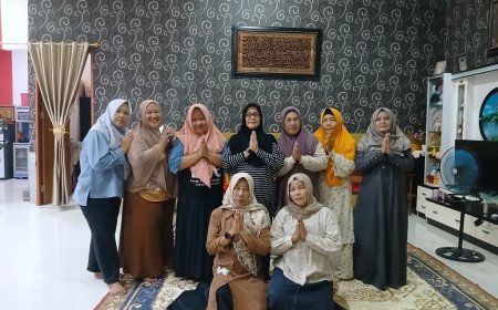 Majelis Taklim Babul Husna Salo Kembalikan Tradisi Lama Halal bi Halal Rumah ke Rumah