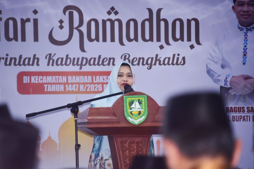 Bupati Bengkalis Jalin Silaturahmi Ramadan Di Bandar Laksamana
