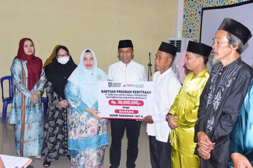 Bupati Bengkalis Jalin Silaturahmi Ramadan Di Bandar Laksamana