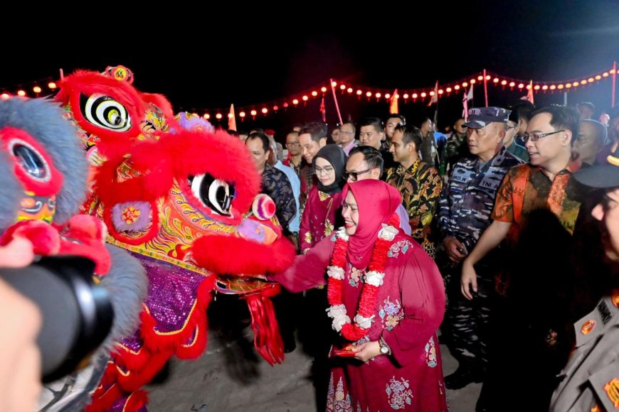 Bupati Bengkalis Hadiri 143 Tahun Vihara Titi Akar
