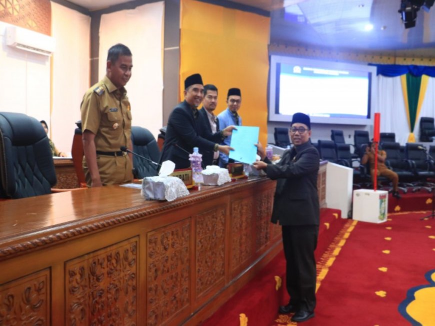 DPRD Kampar Setujui Ranperda TJSLBU Ditetapkan Jadi Peraturan Daerah