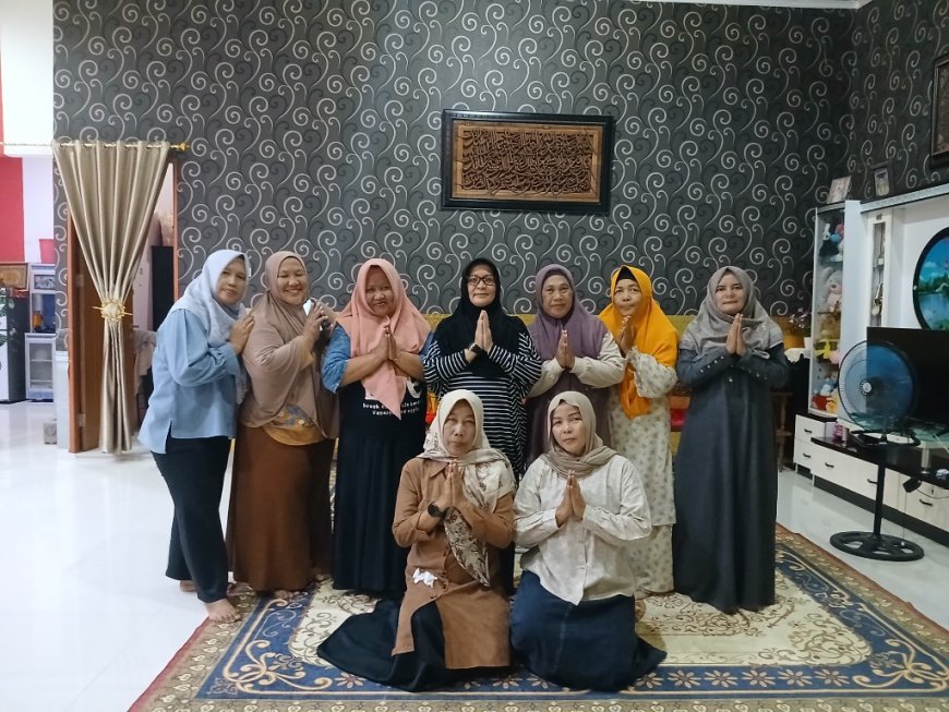 Majelis Taklim Babul Husna Salo Kembalikan Tradisi Lama Halal bi Halal Rumah ke Rumah