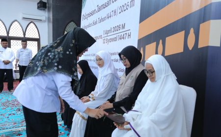 Pelepasan 257 Jemaah Haji Bupati Siak Titip Doa Untuk Siak