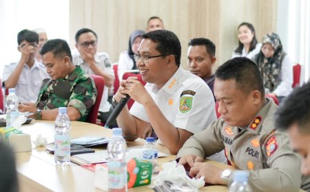 Pemkab Rohil Gelar Rakorda Karhutla Tetapkan Siaga Darurat
