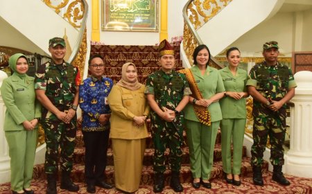 Bupati Bengkalis Sambut Kedatangan Pangdam XIX Di Negeri Junjungan