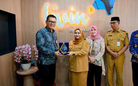 Bupati Bengkalis Resmikan Gedung Bank Mandiri Guna Tingkatkan Layanan