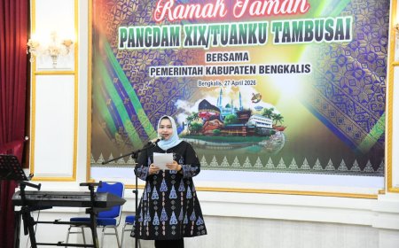 Sinergi Untuk Negeri Bupati Bengkalis Sambut Kunjungan Pangdam XIX