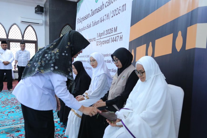 Pelepasan 257 Jemaah Haji Bupati Siak Titip Doa Untuk Siak
