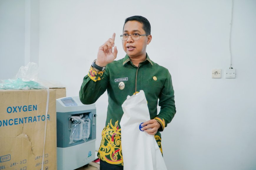 Wabup Rohil Sidak Alkes 483 Juta Cegah Asap