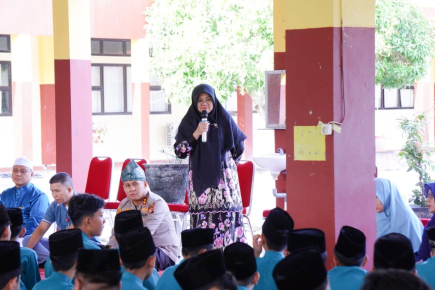 Bupati Afni Doa di SMP Islamic Center Siak, Bersama Pulihkan Luka