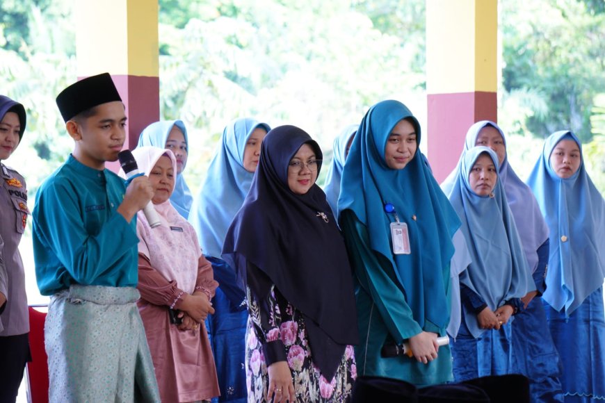 Bupati Afni Doa di SMP Islamic Center Siak, Bersama Pulihkan Luka