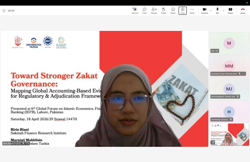 Partisipasi Sakinah Finance Research Institute dalam Konferensi IEFB 2026 Pakistan