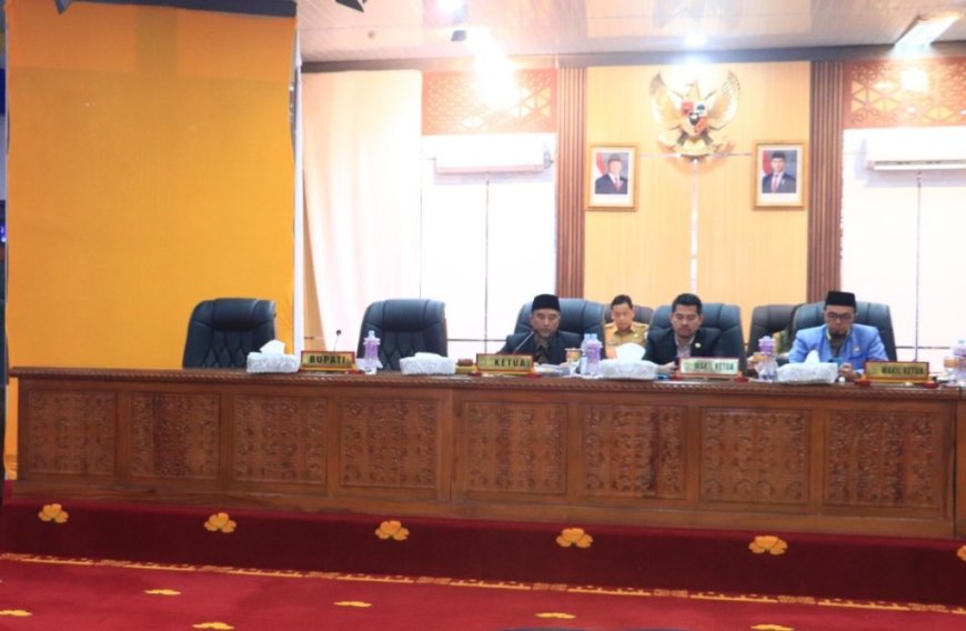 Paripurna LKPj DPRD Kampar Berikan Catatan Strategis Untuk Perbaikan ke Depan