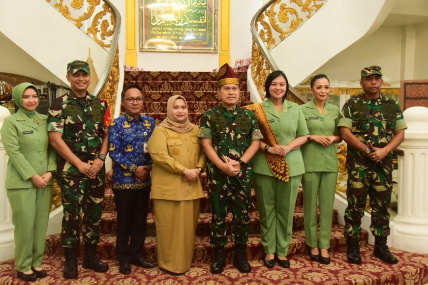 Bupati Bengkalis Sambut Kedatangan Pangdam XIX Di Negeri Junjungan