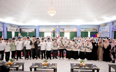 Bupati Kasmarni Lepas Keberangkatan 396 Jemaah Haji Asal Bengkalis