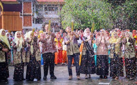 Dibuka Walikota Gebyar TK Se-Kota Pekanbaru Berlangsung Sangat Meriah