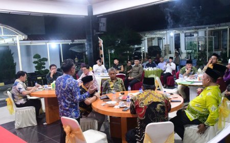 Pengurus Masjid Agung Istiqomah Bengkalis Gelar Pertemuan Perdana Sekarang