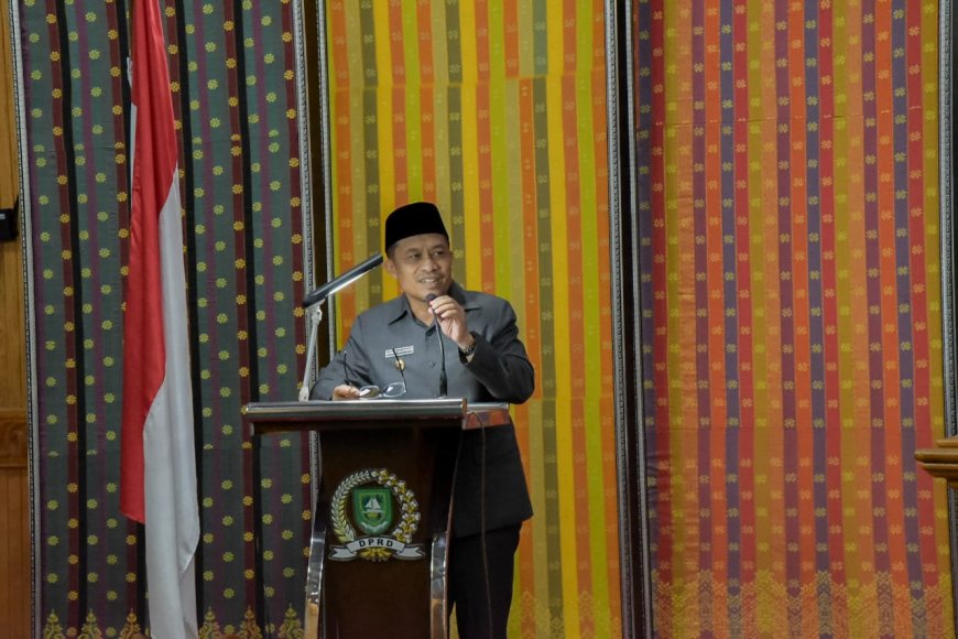 Wabup Bengkalis Sampaikan Laporan Banggar LKPJ Bupati Tahun Ini