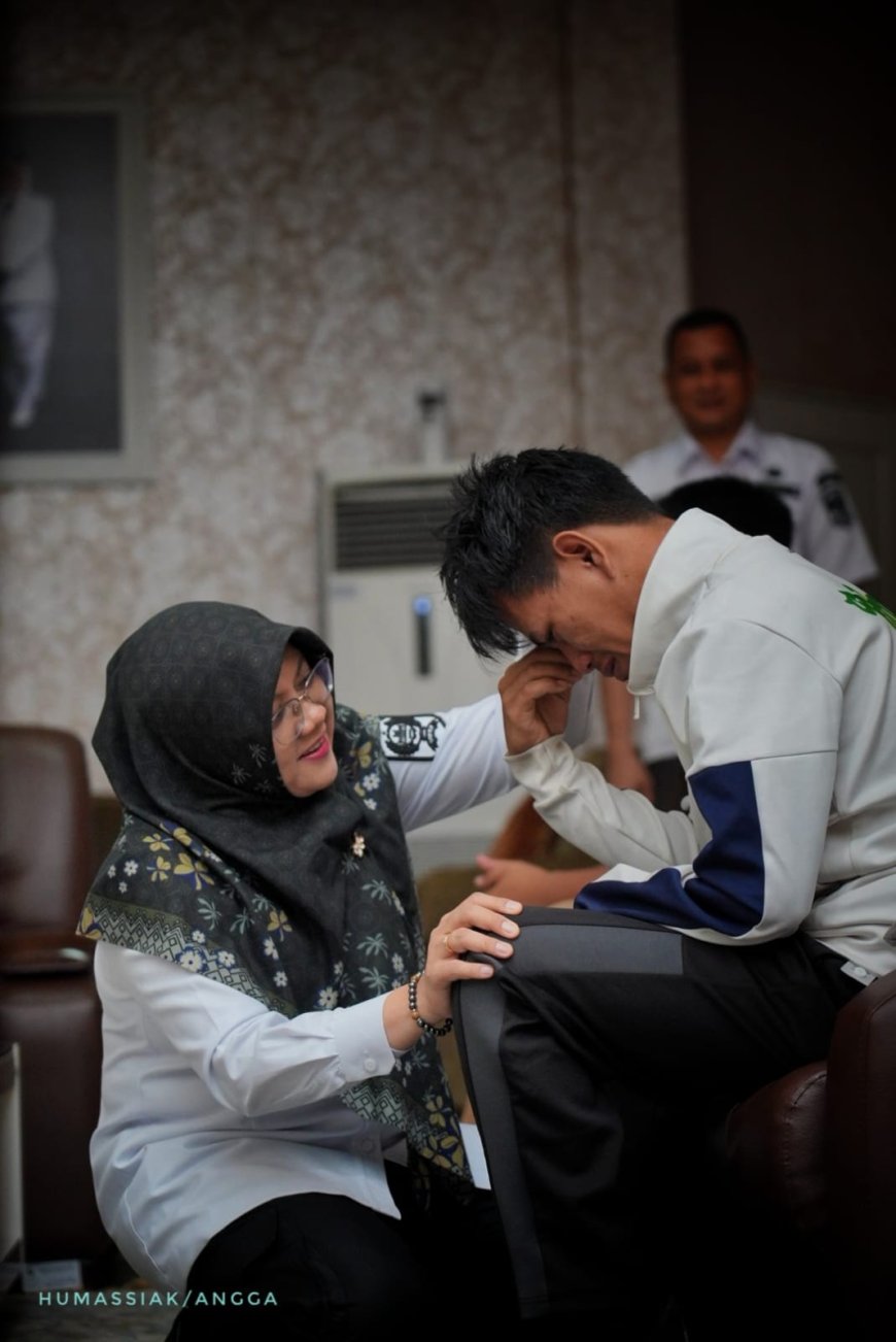 Bupati Afni Antar Harapan Baru Pemuda Disabilitas Siak Lewat Pelatihan Vokasional