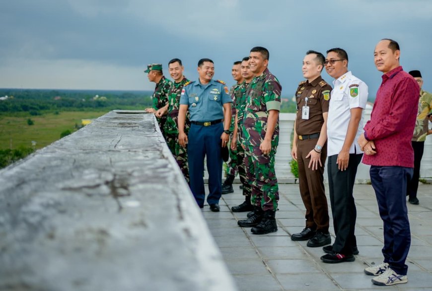 Wabup Rohil Jhony Charles Sambut Hangat Kunjungan Kerja Danrem