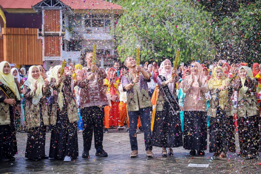 Dibuka Walikota Gebyar TK Se-Kota Pekanbaru Berlangsung Sangat Meriah