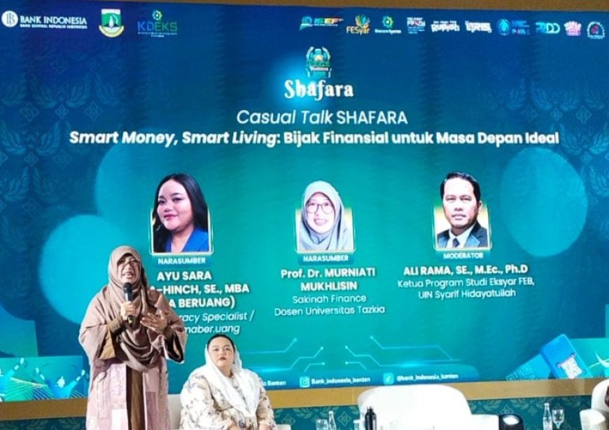 Bank Indonesia Banten dan Sakinah Finance Mengajak Investasi Syariah dan Persiapan Pensiun “Smart Money, Smart Living”