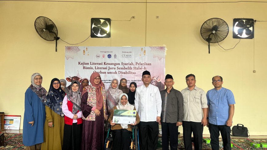 Sakinah Finance, AirNav Indonesia, dan BPJPH Berdayakan 100 Penyandang Disabilitas melalui Literasi Keuangan Syariah, Pelatihan Bisnis, dan Qurban Inklusif