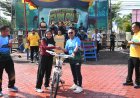 Fun Run Polres Bengkalis Peringati Hari Bhayangkara Diikuti Oleh Ratusan Peserta