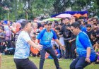 Meriah Warga Antusias Ikuti Pesta Rakyat Dan Jalan Sehat Kecamatan Senapelan