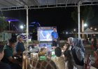 Bupati Kampar Bersama Masyarakat Saksikan Spanyol Vs Saudi Arabia