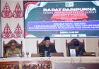 Jawab Pandangan Fraksi DPRD Sekda Bengkalis Apresiasi Dukungan Serta Saran Legislatif