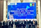 Pelantikan Pengda JMSI Riau Dihadiri Pangdam dan Pejabat Penting