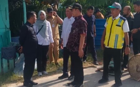 Cek Jembatan Amblas Di Nelayan Wako Pekanbaru Minta Jembatan Darurat Dibangun