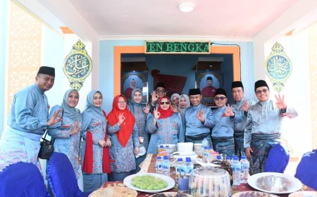 Stand Bazar Bengkalis Jadi Perhatian Di MTQ Riau Bawakan Ornamen Wisma Sri