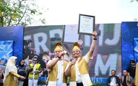 Tagline "Pekanbaru KolaborAksi" Pada HUT Pekanbaru ke-242 Tahun Momen Perkuat Wujudkan Pembangunan Nyata