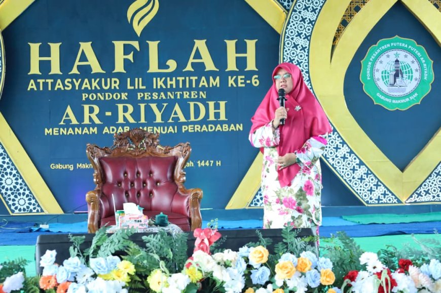 Bupati Siak Sebut Pondok Pesantren Cetak SDM Berintegritas Dan Berakhlak