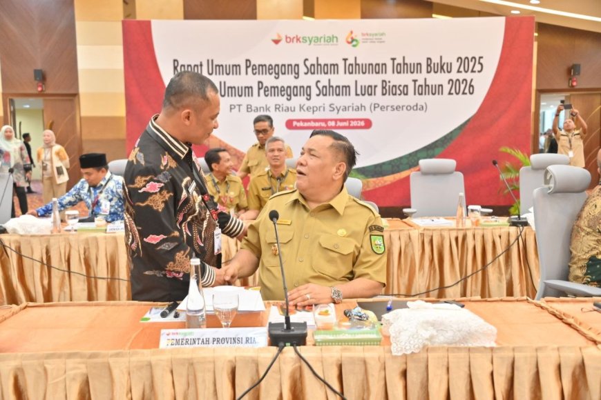 Hadiri RUPS BRK Syariah Wabup Bengkalis Dorong Ekonomi Bengkalis