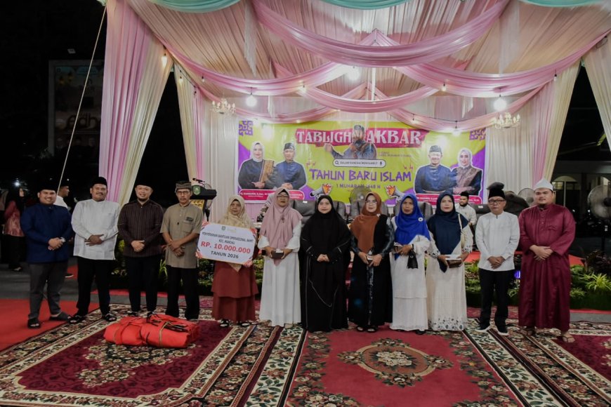 Bupati Bengkalis Ajak Masyarakat Bersama Membangun Daerah Lewat Tabligh Akbar