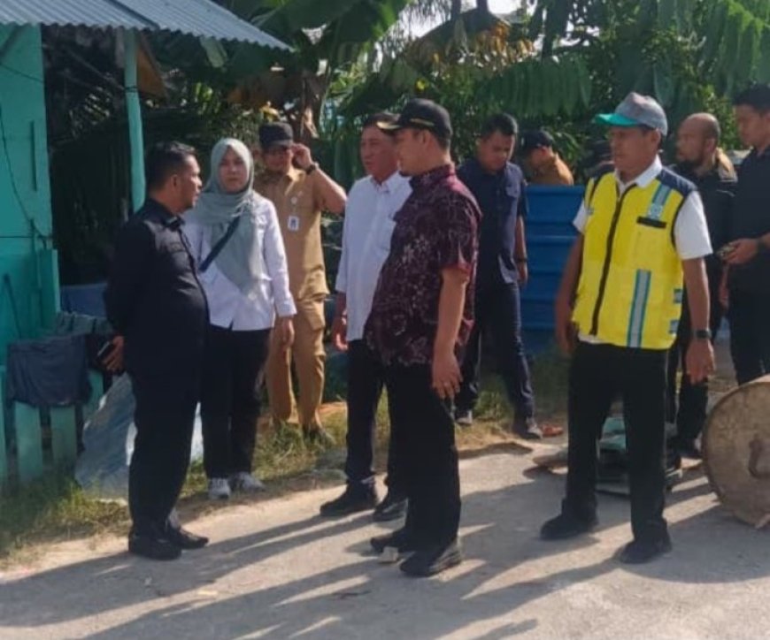 Cek Jembatan Amblas Di Nelayan Wako Pekanbaru Minta Jembatan Darurat Dibangun