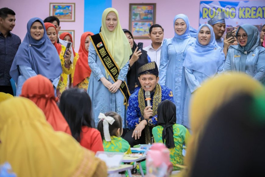Walikota Buka Festival Literasi Minta Jadikan Membaca Sebagai Kebiasaan Rutin