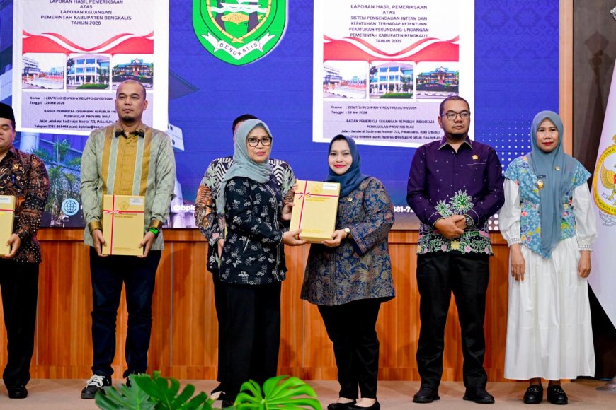Bengkalis Kembali Raih Opini WTP Tiga Belas Kali Secara Berturut Turut