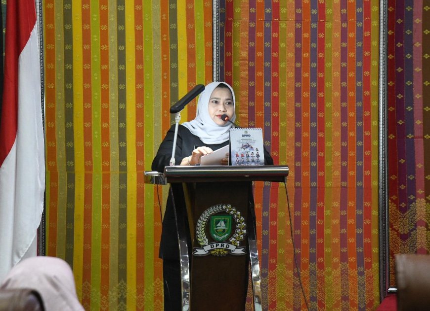 Harap Segera Disahkan Bupati Bengkalis Sampaikan Ranperda Pertanggungjawaban APBD