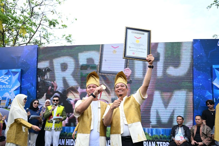 Tagline "Pekanbaru KolaborAksi" Pada HUT Pekanbaru ke-242 Tahun Momen Perkuat Wujudkan Pembangunan Nyata