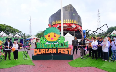 Wabup Bengkalis Buka Bengkalis Durian Fest Guna Penguatan Ekonomi Masyarakat