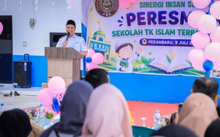Wawako Pekanbaru Apresiasi Biaya Pendidikan Gratis TK IT Elrumi