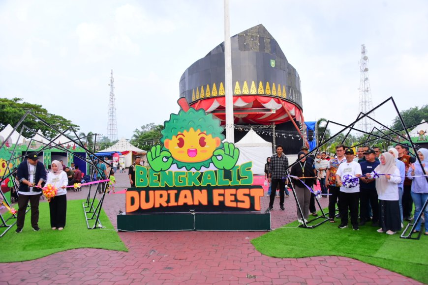 Wabup Bengkalis Buka Bengkalis Durian Fest Guna Penguatan Ekonomi Masyarakat