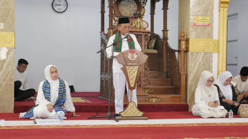 Semarak 1 Muharram 1448 H, Pemkab Rohil Bersama BKMT, IWAPI, dan Baznas Gelar Tabligh Akbar
