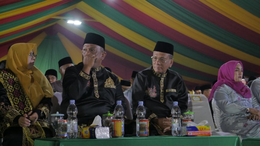 Bupati Bistamam Hadiri Malam Pembukaan MTQ XLIV Tingkat Provinsi Riau di Kuantan Singingi