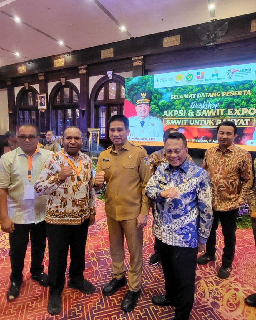 Bupati Rohil Bistamam Hadiri Workshop Sawit Expo 2026 Jakarta